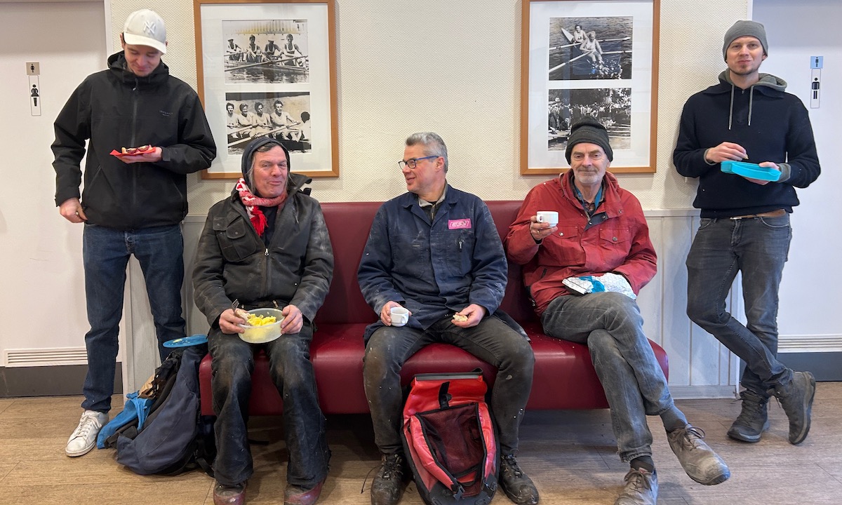 Isolierung unserer Bootshalle – noch ein Bauabschnitt …